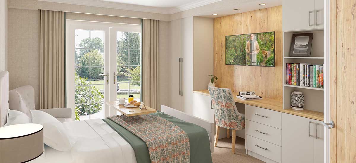 Stunning and Functional: Our Recent Care Home Bedroom Concept