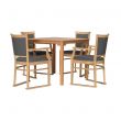 Ardenne Square Dining Set in Onyx - 36" Table