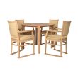 Ardenne Square Dining Set in Cream - 40" Table