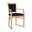 Ardenne Dining Chair in Zest Indigo Vinyl