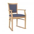 Ardenne Dining Chair in Zest Hyacinth Vinyl