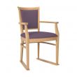 Ardenne Dining Chair in Zest Lilac Vinyl