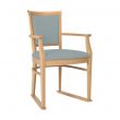 Ardenne Dining Chair in Zest Silver Vinyl