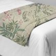 Long Padded Bed Runner in Panaz Rachel Willow