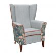 Linwood High Back Wing Chair - Classic Scheme A 