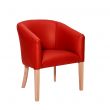 Maya Tub Chair in Rio Crimson