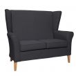 Cranborne 2 Seat Sofa in Alba Graphite
