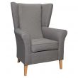 Cranborne High Back Chair in Alba Pewter