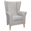 Cranborne High Back Chair in Alba Putty
