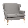 Dunbridge 2 Seat Sofa in Alba Steel Soft Feel