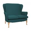Dunbridge 2 Seat Sofa in Alba Teal Soft Feel