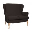 Dunbridge 2 Seat Sofa in Alba Chocolate Soft Feel