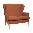 Dunbridge 2 Seat Sofa in Alba Burnt Orange Soft Feel
