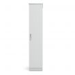 Eaton 1 Door Wardrobe in White Ash