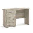 Eaton 3 Drawer Dressing Table in Grey Oak