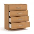 Eaton 4 Drawer Chest in Beech