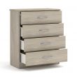 Eaton 4 Drawer Chest in Grey Oak