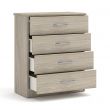 Eaton 4 Drawer Chest in Grey Oak