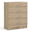 Eaton 4 Drawer Chest in Sonoma
