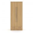 Hadleigh 2 Door 2 Drawer Wardrobe in Lissa Oak