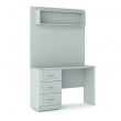Loxton 3 Drawer Dressing Table in Light Grey