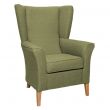 Linwood High Back Chair in Alba Wasabi