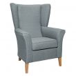 Linwood High Back Chair in Alba Eau De Nil