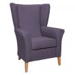 Linwood High Back Chair in Alba Thistle