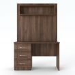 Loxton 3 Drawer Dressing Table in Walnut