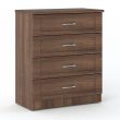 Loxton 4 Drawer Chest in Walnut