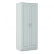 Loxton 2 Door Wardrobe in Light Grey Ash 