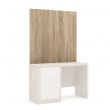 Lynham Media Backboard in Sonoma Oak