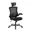 Exec Operator Chair - Black Mesh