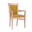 Padbury Dining Chair in Zest Mustard Vinyl
