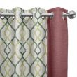 Soft Green Eyelet Curtains