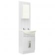 Somerset 2 Door Vanity Unit in White Ash