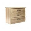 Somerset 3 Drawer Chest in Sonoma