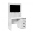 Somerset 3 Drawer Dressing Table in White Ash