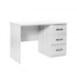 Somerset 3 Drawer Dressing Table in White Ash