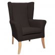 Tangley High Back Chair in Alba Chocolate