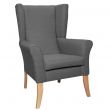 Tangley High Back Chair in Alba Taupe