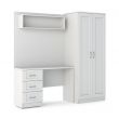 Loxton 3 Drawer Dressing Table in White Ash