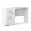 Loxton 3 Drawer Dressing Table in White Ash
