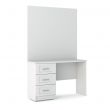 Loxton 3 Drawer Dressing Table in White Ash