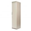 Winscombe 1 Door Wardrobe in Grey Oak with Cream Fronts