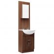 Winscombe 2 Door Vanity Unit in Walnut