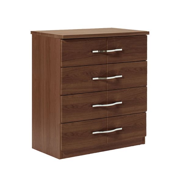 Winscombe 4 Drawer Chest in Walnut