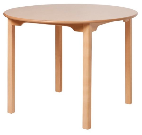 Century round dining table in Beech, 1020mm (40") Diameter