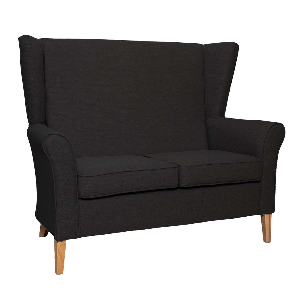Cranborne 2 Seat Sofa in Alba Noir