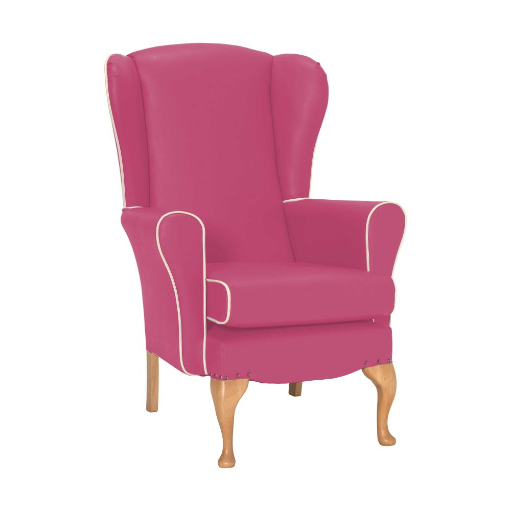 Fuchsia armchair sale